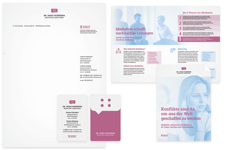 Corporate Website und Identity für Schröder Mediation aus Düsseldorf