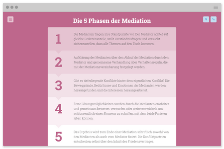 Corporate Website und Identity für Schröder Mediation aus Düsseldorf