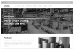 Responsive Website für Decor Druck Leipzig