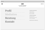 Corporate Website und Identity für Schröder Mediation aus Düsseldorf
