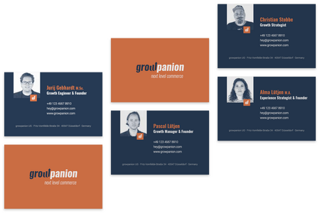 Responsive Website und Branding für Growpanion