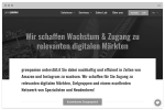 Responsive Website und Branding für Growpanion